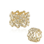 Anillo en oro con Diamante I2 (H) (de Melo Gold)