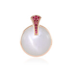 Weißer Mondstein-Silberanhänger (KM by Juwelo)