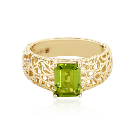 Anillo en oro con Peridoto (Ornaments by de Melo)