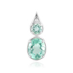 Zilveren hanger met een Braldu Fluoriet (Pallanova)