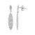 Zircon Silver Earrings