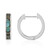 Pendientes en plata con Concha de Abalone