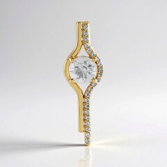 Ciondolo in argento con Zircone