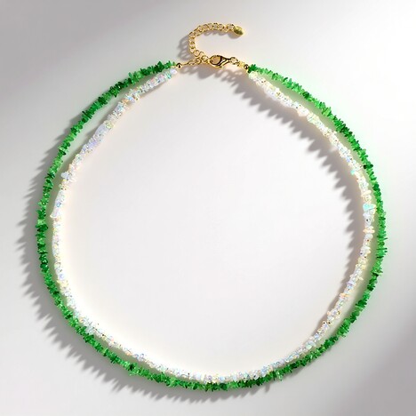Collana in argento con Opale di Welo