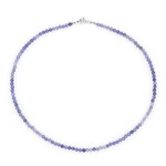 Collar en plata con Tanzanita