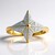 Anello in oro con Diamante SI1 (G) (Annette)