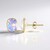 Boucles d'oreilles en or et Opale Welo