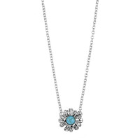 Collana in argento con Turchese