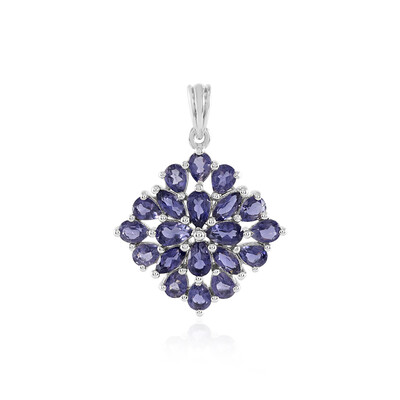 Ciondolo in argento con Iolite