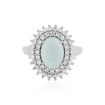 Anello in argento con Opale Paraiba