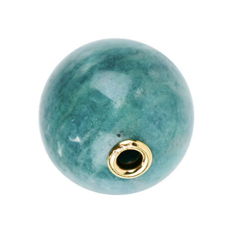 Zilveren hanger met een amazoniet (MONOSONO COLLECTION)