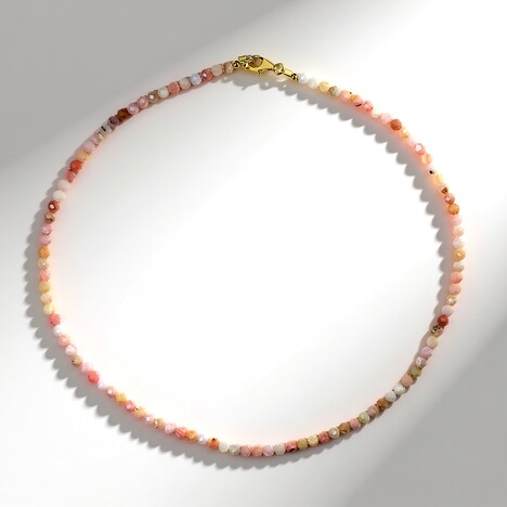Collana in argento con Opale Rosa