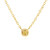 Collana in argento con Diamante Giallo I3