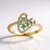 Bague en or et Alexandrite (de Melo)