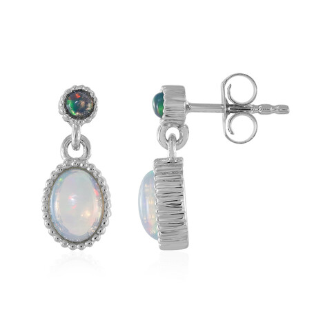 Welo-Opal-Silberohrringe