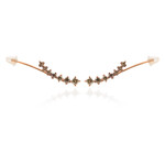 Pendientes en oro con Diamante rosa de Francia de Argyle SI1 (Annette)