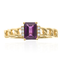 Bague en or et Grenat Rhodolite (CIRARI)
