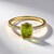 Anello in oro con Sfene