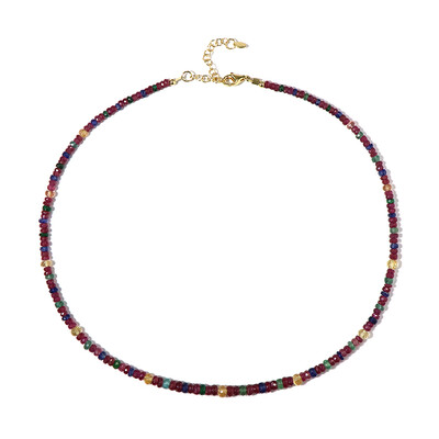 Collana in argento con Rubino del Madagascar