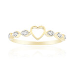 9K SI1 (G) Diamond Gold Ring (Annette)