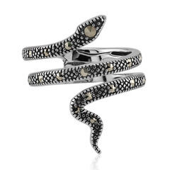 Bague en argent et Marcassite