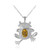 Collier en argent et Citrine