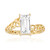 9K Zircon Gold Ring (Ornaments by de Melo)