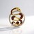 Ciondolo in argento con Zircone Champagne