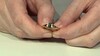 Anillo en plata con Turmalina verde Benedito (Adela Silber)