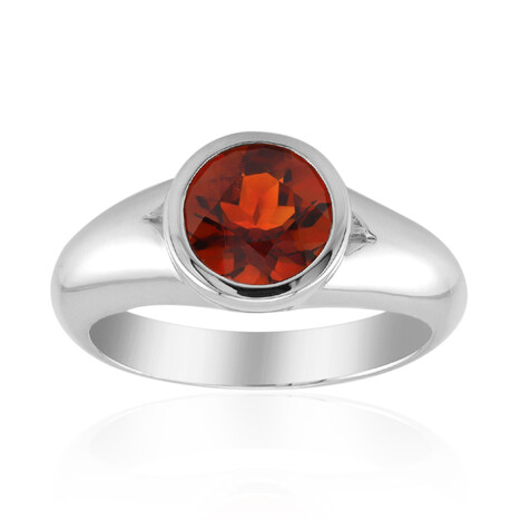 Anello in argento con Citrino Madeira (Pallanova)