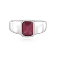 Bemainty Ruby Silver Ring