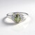 Anello in argento con Quarzo Occhio di Gatto