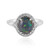 Bague en argent et Opale Mezezo