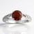 Anello in argento con Sfalerite