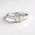 Anello in argento con Ametista Verde