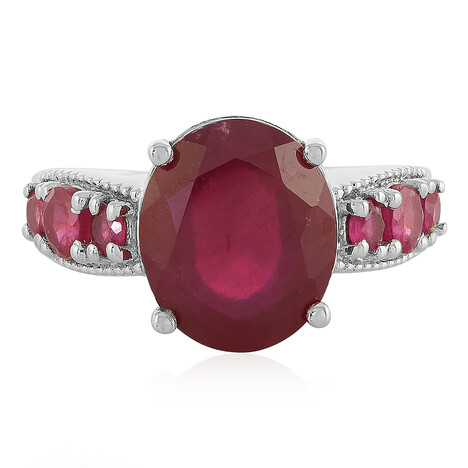 Madagaskar-Rubin-Silberring