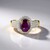 Anello in oro con Rubino Stellato Karnataka (SUHANA)