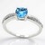 Anello in argento con Topazio Marambaia