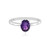 Amethyst-Silberring