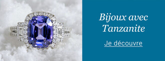 Bijoux avec Tanzanite