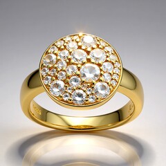 Anello in argento con Zircone (Adela Silber)