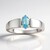 Bague en argent et Zircon de Ratanakiri