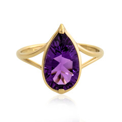 Bague en or et Améthyste