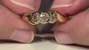 Anillo en plata con Diamante chocolate I2