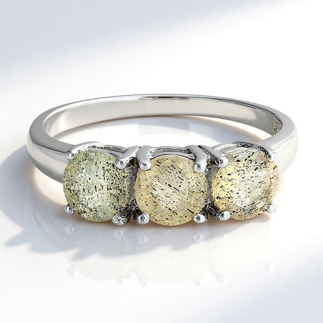 Anello in argento con Spectrolite
