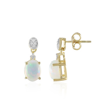 Orecchini in argento con Opale di Welo