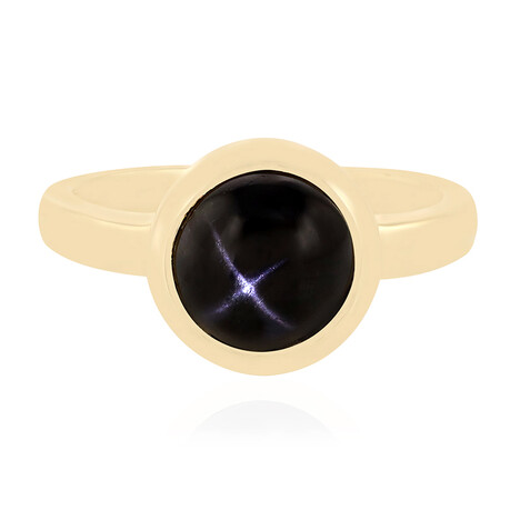 Indischer Stern-Diopsid-Silberring