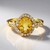 Anello in argento con Berillo Giallo