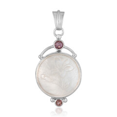 Ciondolo in argento con Madreperla (Bali Barong)
