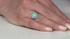 Zilveren ring met een Campitos Turkoois (Faszination Türkis)